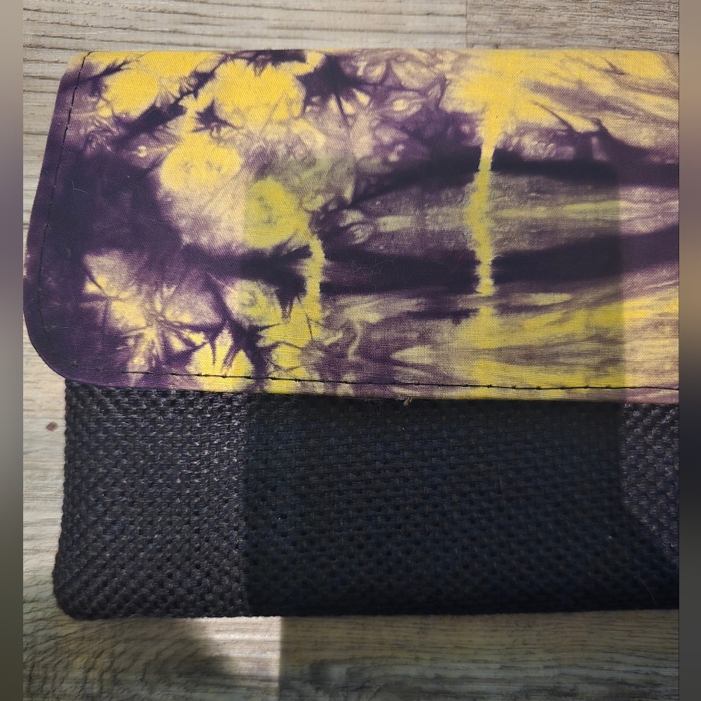 Bohemian Chic Tie-Dye Clutch - Picture 3 of 5